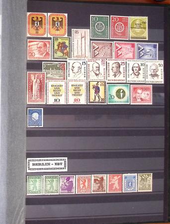 1850-1960, Mint & used group in 20 stockbooks or albums,