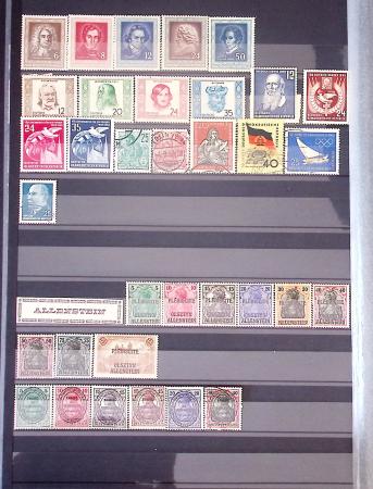 1850-1960, Mint & used group in 20 stockbooks or albums,