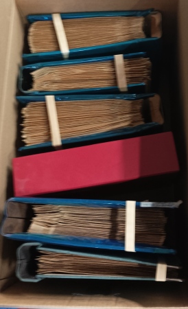 1849-2002, Stock de France obl, en 5 classeurs, avec