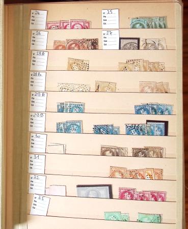 1849-2002, Stock de France obl, en 5 classeurs, avec