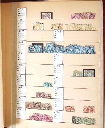 1849-2002, Stock de France obl, en 5 classeurs, avec