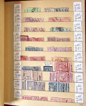1849-2002, Stock de France obl, en 5 classeurs, avec