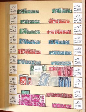 1849-2002, Stock de France obl, en 5 classeurs, avec