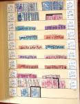 1849-2002, Stock de France obl, en 5 classeurs, avec