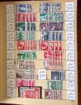 1849-2002, Stock de France obl, en 5 classeurs, avec