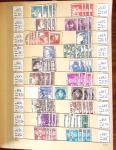1849-2002, Stock de France obl, en 5 classeurs, avec