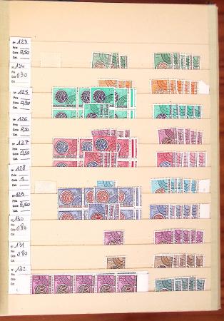 1927-2004, Stock des fins de catalogue en classeur