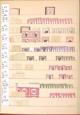 1927-2004, Stock des fins de catalogue en classeur