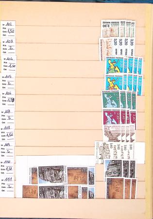 1927-2004, Stock des fins de catalogue en classeur
