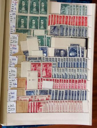 1860-1975, Stock de France neuf */** en 3 classeurs,