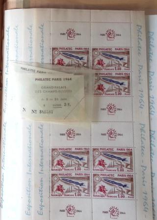 1860-1975, Stock de France neuf */** en 3 classeurs,