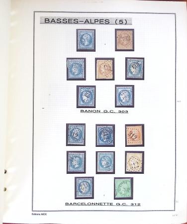 1860-1874, Collection départementale sur les Basses-Alpes