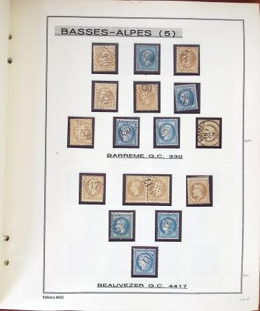 1860-1874, Collection départementale sur les Basses-Alpes