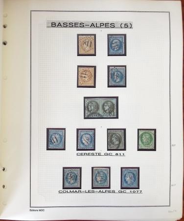 1860-1874, Collection départementale sur les Basses-Alpes
