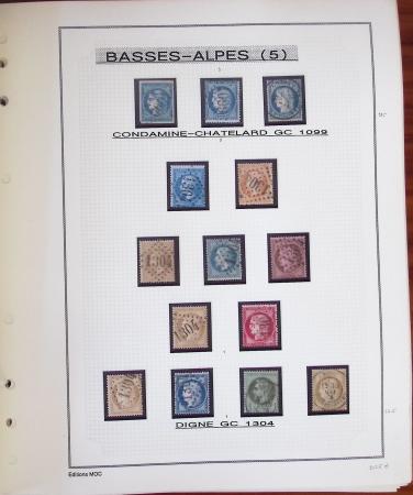 1860-1874, Collection départementale sur les Basses-Alpes