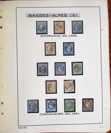 1860-1874, Collection départementale sur les Basses-Alpes