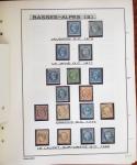 1860-1874, Collection départementale sur les Basses-Alpes
