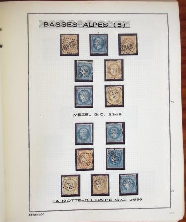 1860-1874, Collection départementale sur les Basses-Alpes