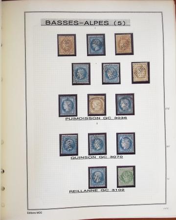1860-1874, Collection départementale sur les Basses-Alpes