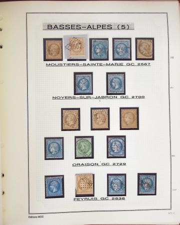 1860-1874, Collection départementale sur les Basses-Alpes