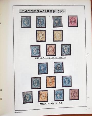 1860-1874, Collection départementale sur les Basses-Alpes