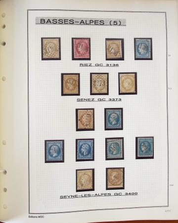 1860-1874, Collection départementale sur les Basses-Alpes