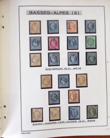 1860-1874, Collection départementale sur les Basses-Alpes