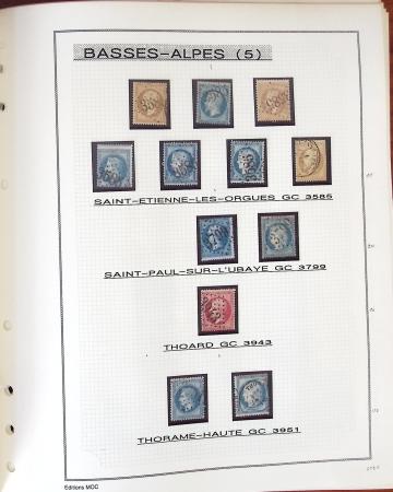 1860-1874, Collection départementale sur les Basses-Alpes