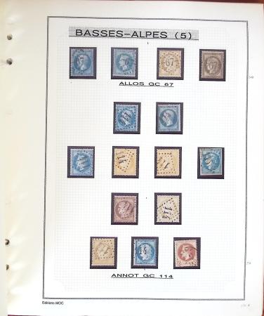 1860-1874, Collection départementale sur les Basses-Alpes