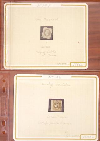 1849- 1980, Sélection de timbres classiques de France