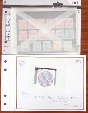 1849- 1980, Sélection de timbres classiques de France