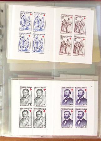 1960-2005, Lot de France neuf pour faciale, avec 5