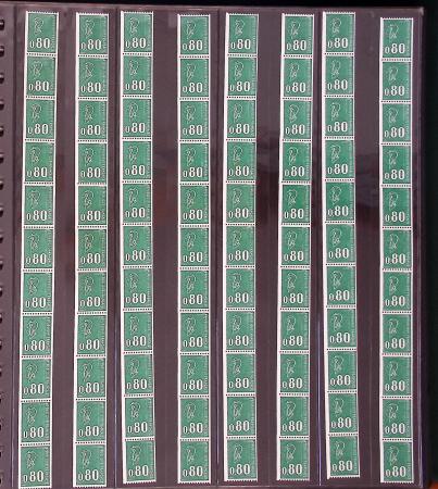 1974- 2001, Collection de roulettes en 3 classeurs,