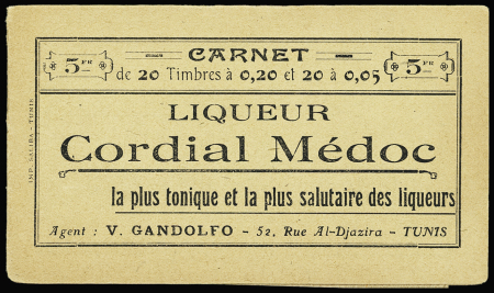 CARNET N°C34-1 carnet mixte de 20 timbres n°34 et 20