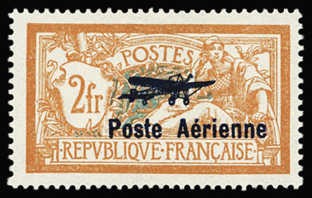 N°1 et 2 Merson, le n°2 avec variété hauban cassé,