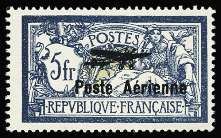 N°1 et 2 Merson, le n°2 avec variété hauban cassé,