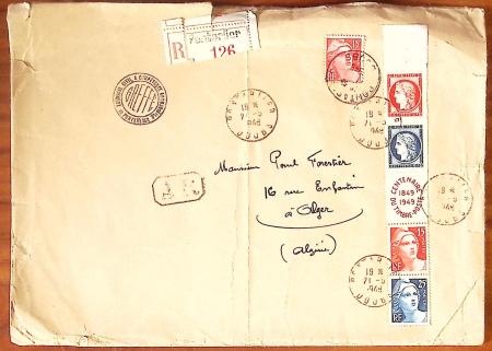 1840-1950, Plusieurs centaines de lettres allant de