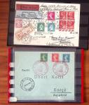 1840-1950, Plusieurs centaines de lettres allant de