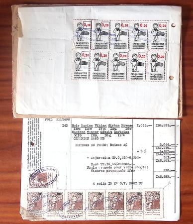 1840-1950, Plusieurs centaines de lettres allant de