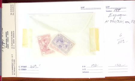 1840-1940, Old-time dealer's stock showing a wide range