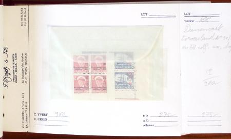 1840-1940, Old-time dealer's stock showing a wide range