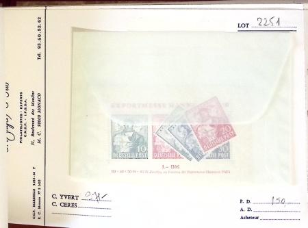 1840-1940, Old-time dealer's stock showing a wide range