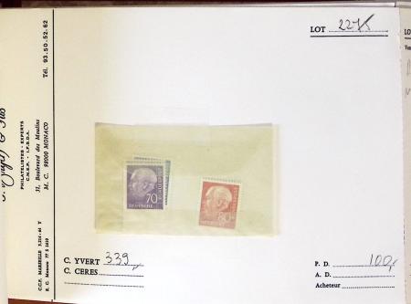 1840-1940, Old-time dealer's stock showing a wide range