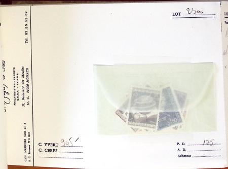 1840-1940, Old-time dealer's stock showing a wide range