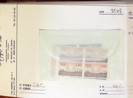 1840-1940, Old-time dealer's stock showing a wide range