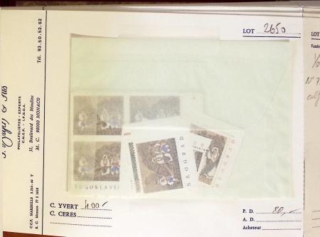 1840-1940, Old-time dealer's stock showing a wide range