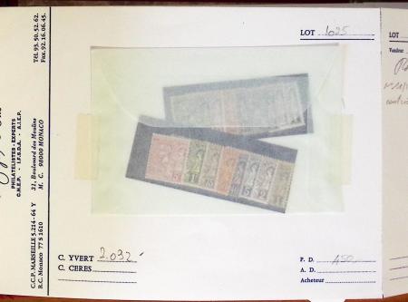 1840-1940, Old-time dealer's stock showing a wide range