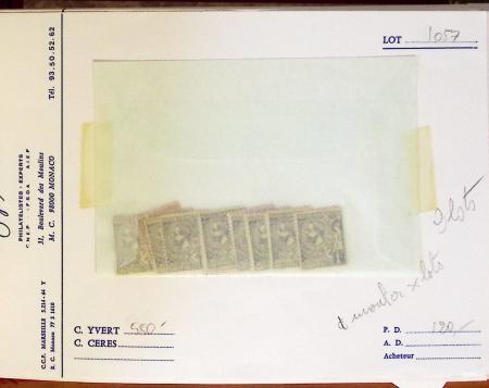 1840-1940, Old-time dealer's stock showing a wide range