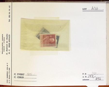 1840-1940, Old-time dealer's stock showing a wide range