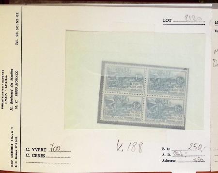 1840-1940, Old-time dealer's stock showing a wide range